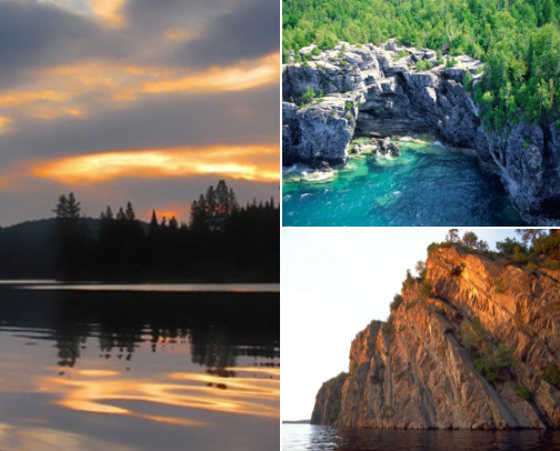 Ontario Canada Travel List cover photo collage