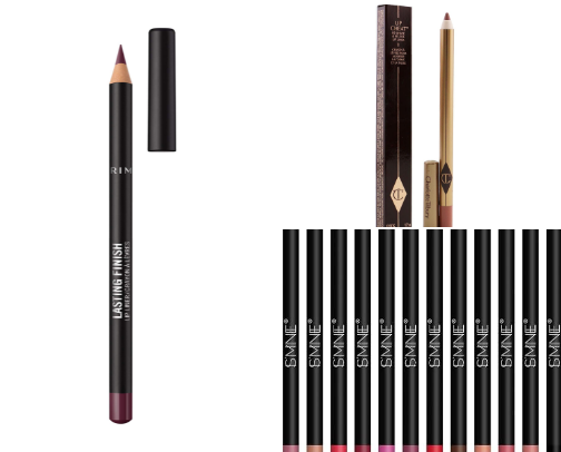 Lip liner cover photo collage