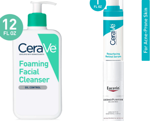 Skincare cover photo collage
