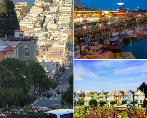 Golden Getaway: San Francisco in a Weekend cover photo collage