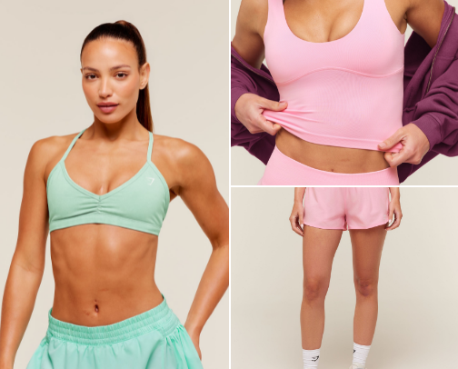 cute gym fit inspo cover photo collage