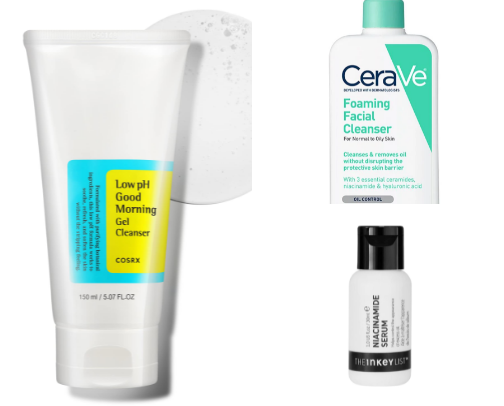 🌿 TOP SKIN CARE products for oily skin 🌿 TOP SKIN CARE proizvodi za masnu kožu cover photo collage