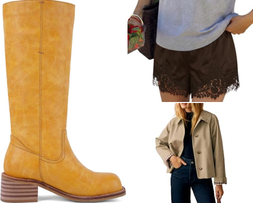 fall amazon favs 🍁☕️ cover photo collage