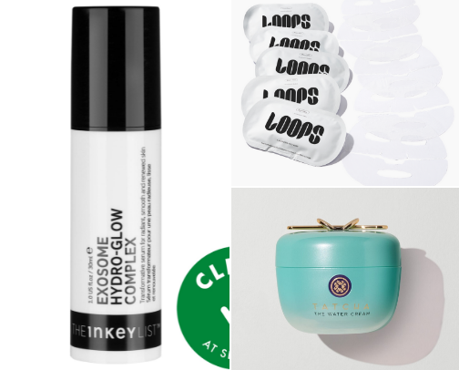 Summer 2025 skincare favourites cover photo collage