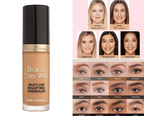 Makeup cover photo collage