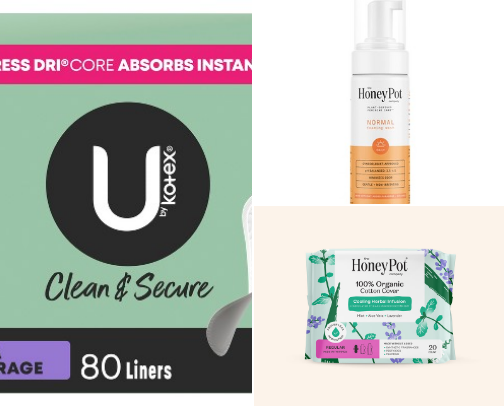 The Products that Keep my Feminine Care Routine Fresh + Confident cover photo collage