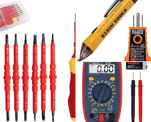 home electrical equipment cover photo collage