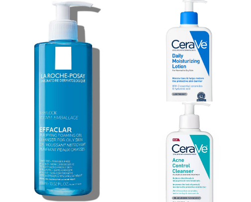 skincare favs cover photo collage