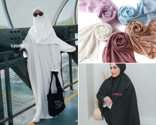 women's kaftan cover photo collage