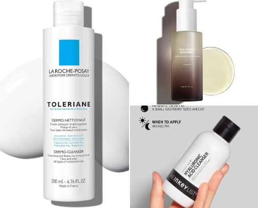 Skincare favourites. (dry sensitive acne prone) cover photo collage