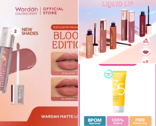 Beauty cover photo collage
