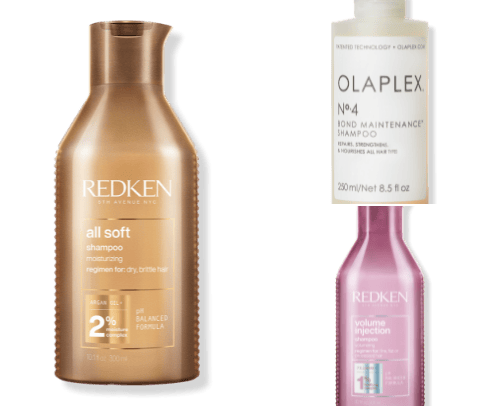 Hair care cover photo collage