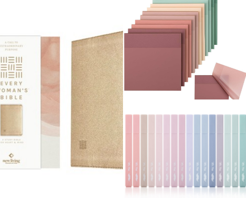 Aesthetic Bible Study Must-Haves 💕 cover photo collage