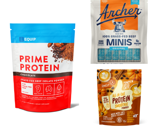 Easy High-Protein Picks for Busy Days cover photo collage