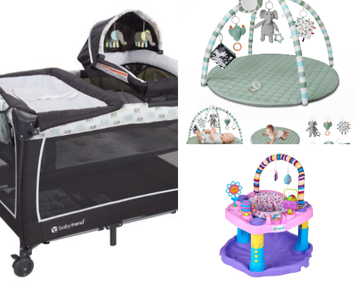 Baby registry must haves! cover photo collage