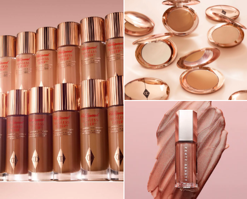 makeup recommendations cover photo collage