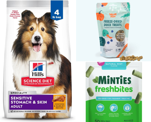 The spoiled dog essentials list! cover photo collage