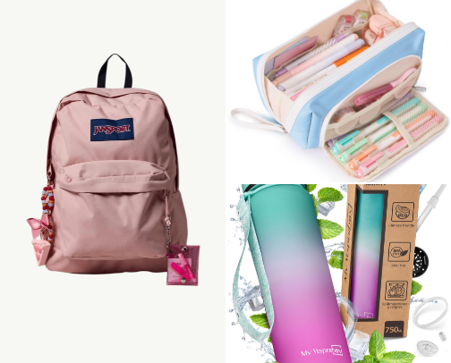 Back to School Essentials cover photo collage