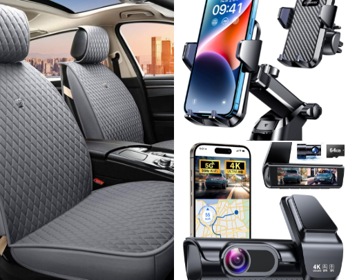 Car Accessories cover photo collage