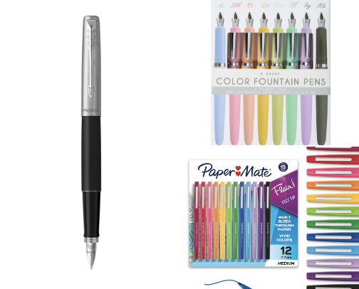 Pen recommendation cover photo collage