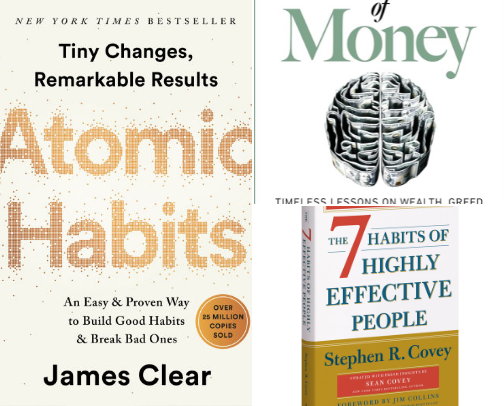 My favorite book recs cover photo collage