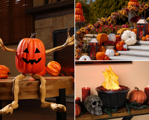Holidays inside and out cover photo collage