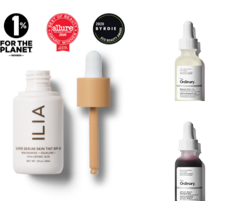 My favorite beauty recs cover photo collage