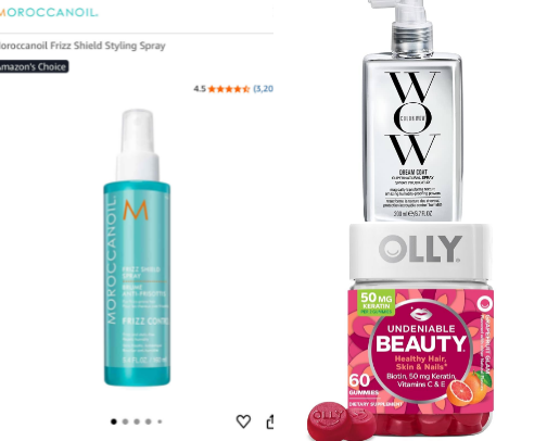 Must have hair products 🤭 cover photo collage