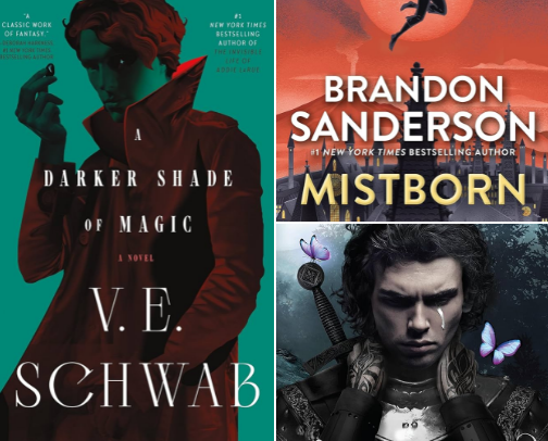 adult fantasy books that you can crawl into cover photo collage