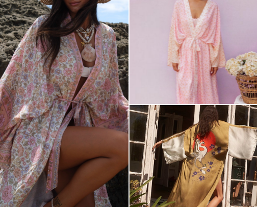 dreamy robes/kimonos cover photo collage