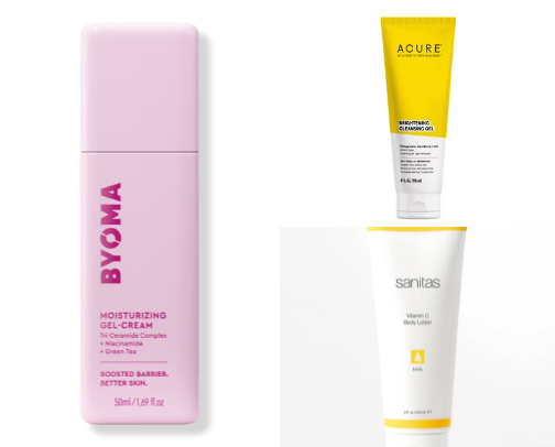 Non-Toxic Skincare For a Radiant Life. cover photo collage