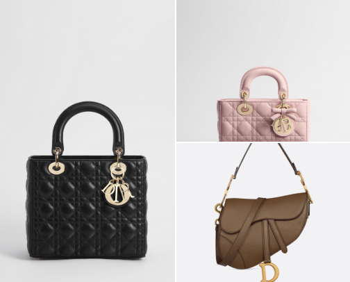 My Favorite Dior Bags cover photo collage