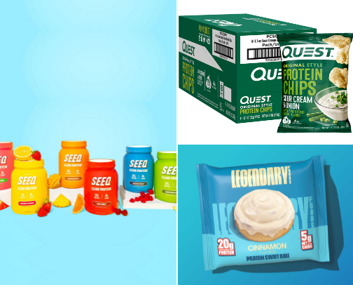 Favorite High Protein Products cover photo collage