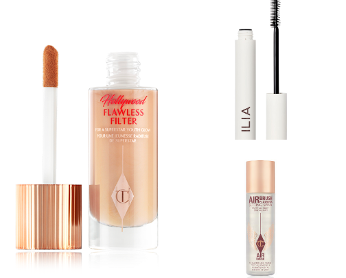 makeup favs cover photo collage