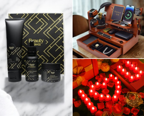 Valentine’s Day Gift Ideas for Him (Thoughtful & Practical) cover photo collage