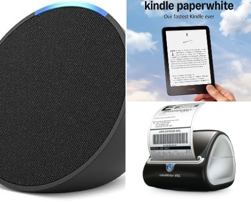 Electronics and business supplies cover photo collage