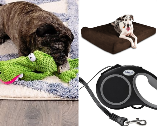 Pets accessories cover photo collage