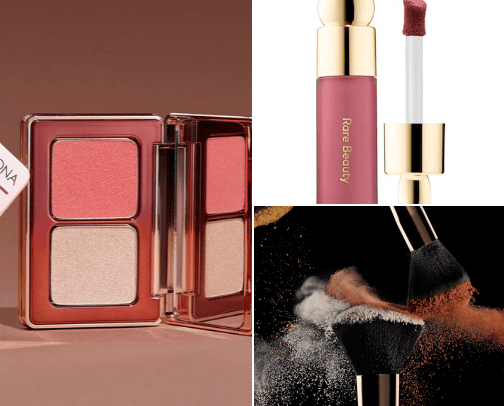 Blush cover photo collage