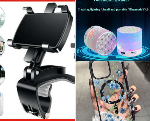 Things for car cover photo collage