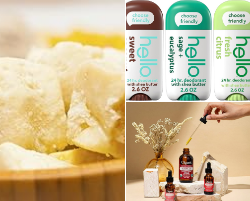 non-toxic beauty essentials🛁🥒🧴 cover photo collage