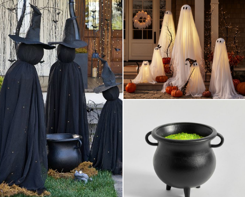 The cutest Halloween decor to make your home the best on the block! cover photo collage