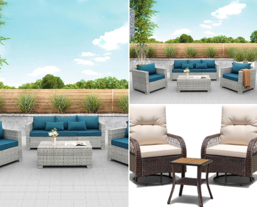 All things pool, patio, and sun! cover photo collage