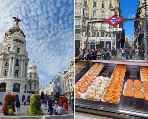 MADRID is calling and you must go 🇪🇸 cover photo collage