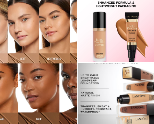 My Fav Foundations! cover photo collage