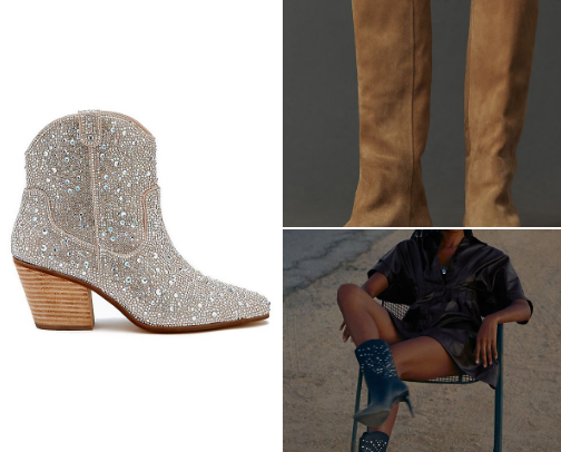 The perfect time to slip into your favorite boots and wrap yourself in autumn style.” cover photo collage