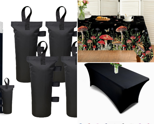 Must haves for markets cover photo collage