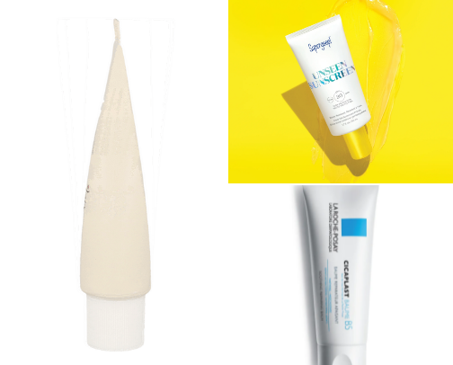 SPF and Sunscreen cover photo collage