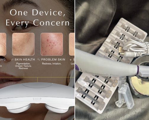 Skincare devices for home cover photo collage