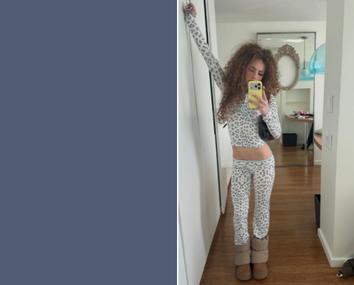 From her instagram cover photo collage