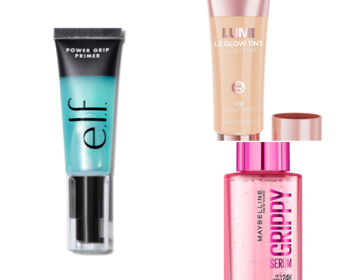 Everyday Drugstore Makeup Up Products cover photo collage